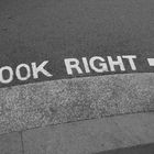 Look Right ->