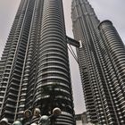 Look up to the Petronas Twin Towers