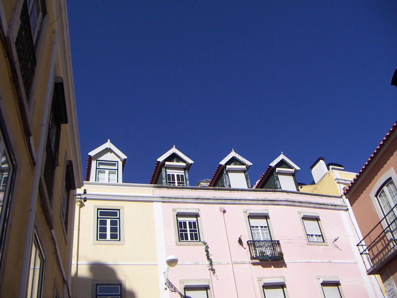 looking at Tejo from the top windows