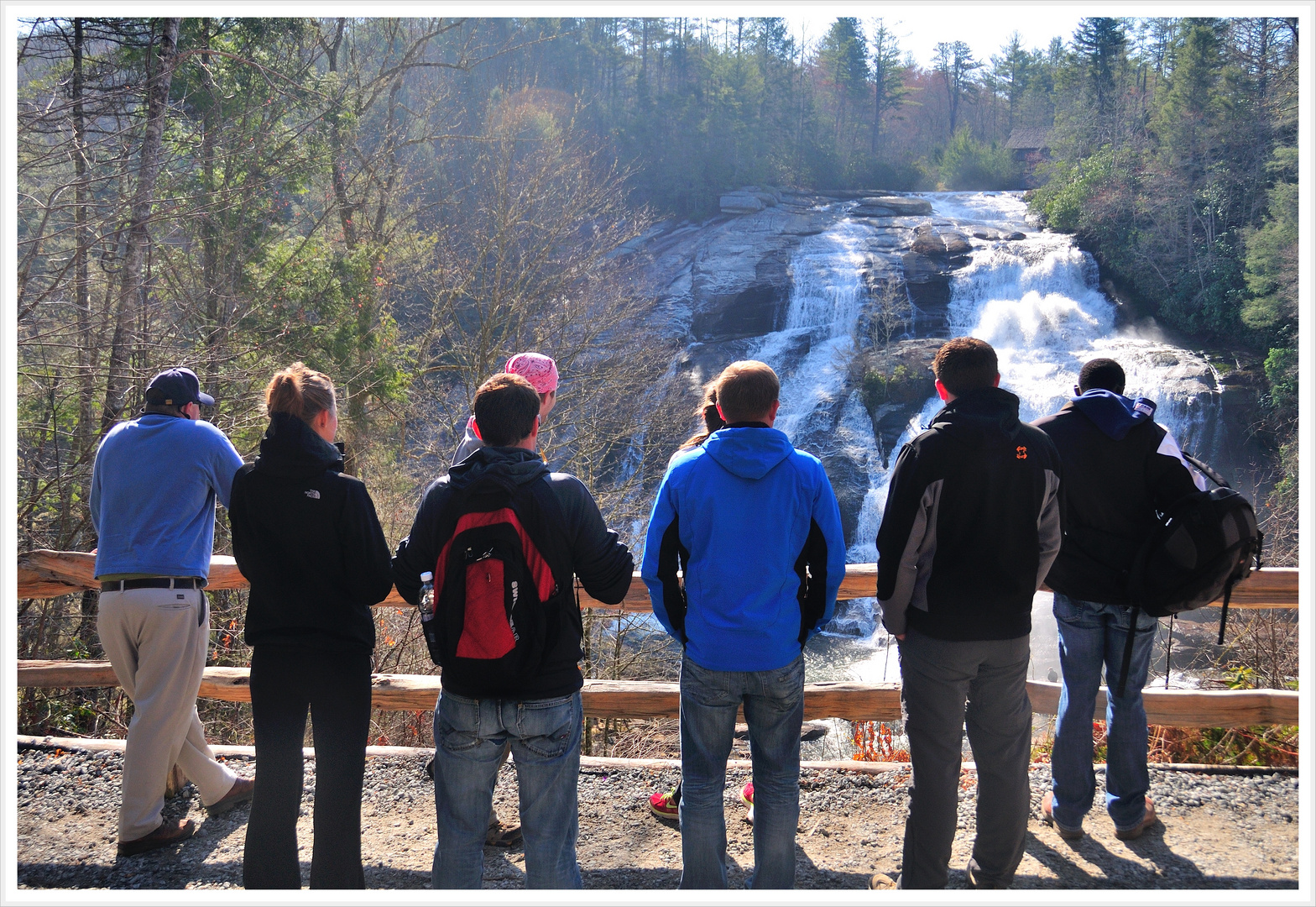 Looking at the Falls