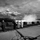 looking at the Niagara Falls