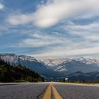 Looking back to Banff