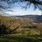 Looking down at the Valley