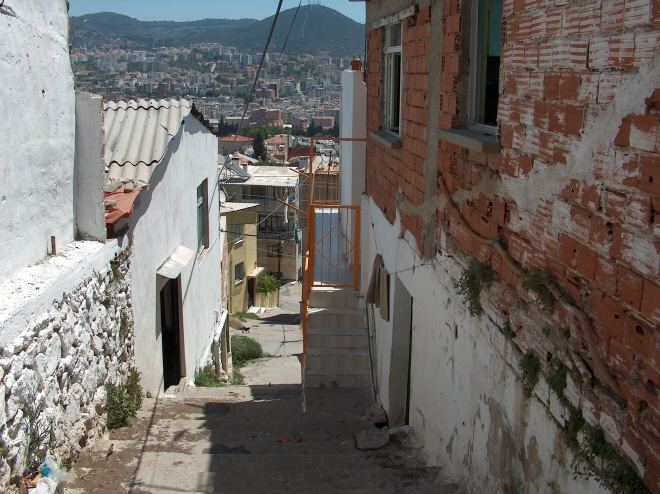 Looking down on Kusadasi