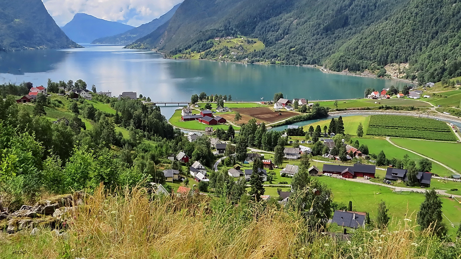 Looking Down on Skjolden