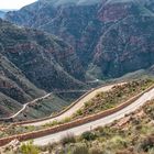 Looking down the Swartbergpass