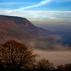 Looking down the valley