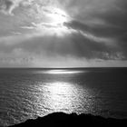 Looking from Rame Head out into the English Channel