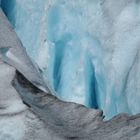 Looking inside / Blick ins Innere, Nigardsbreen, Norwegen