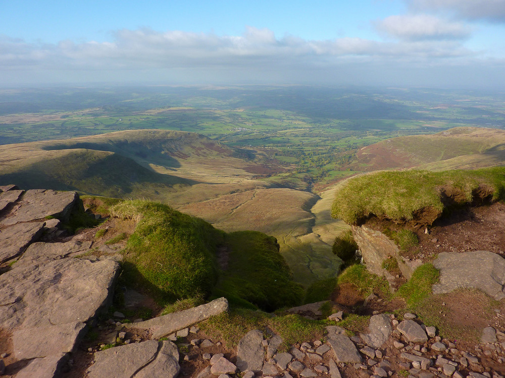 Looking north from Corn Du