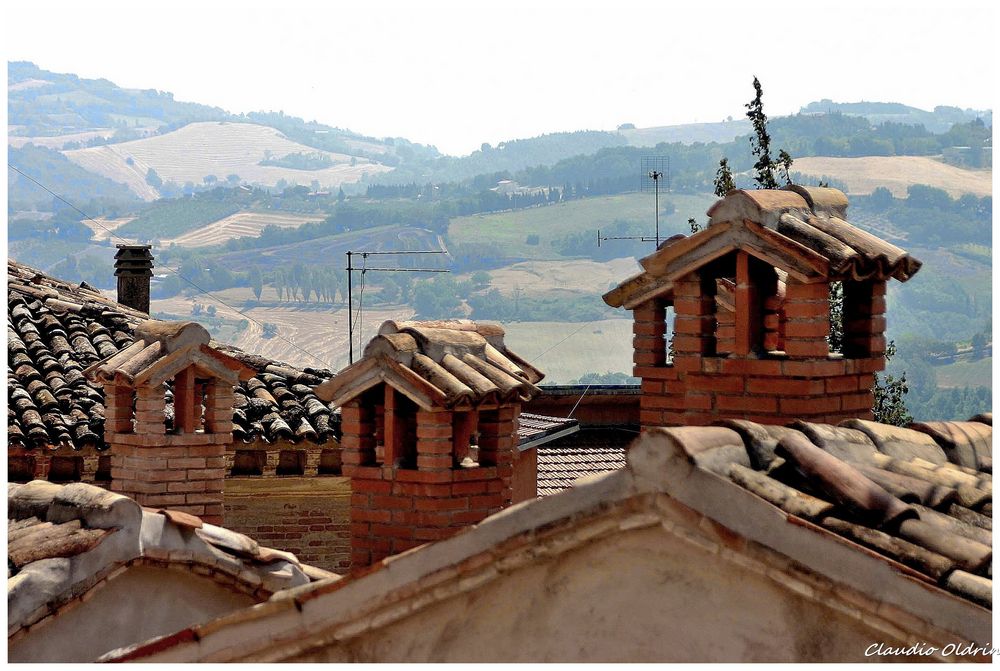 Looking over the roofs