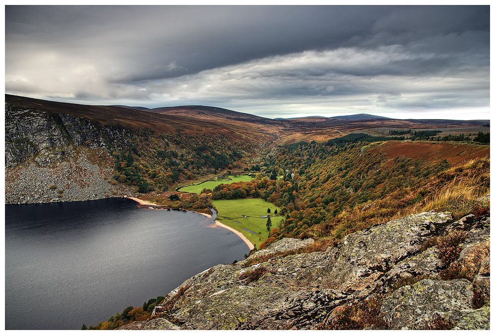 Looking towards Lough Tay