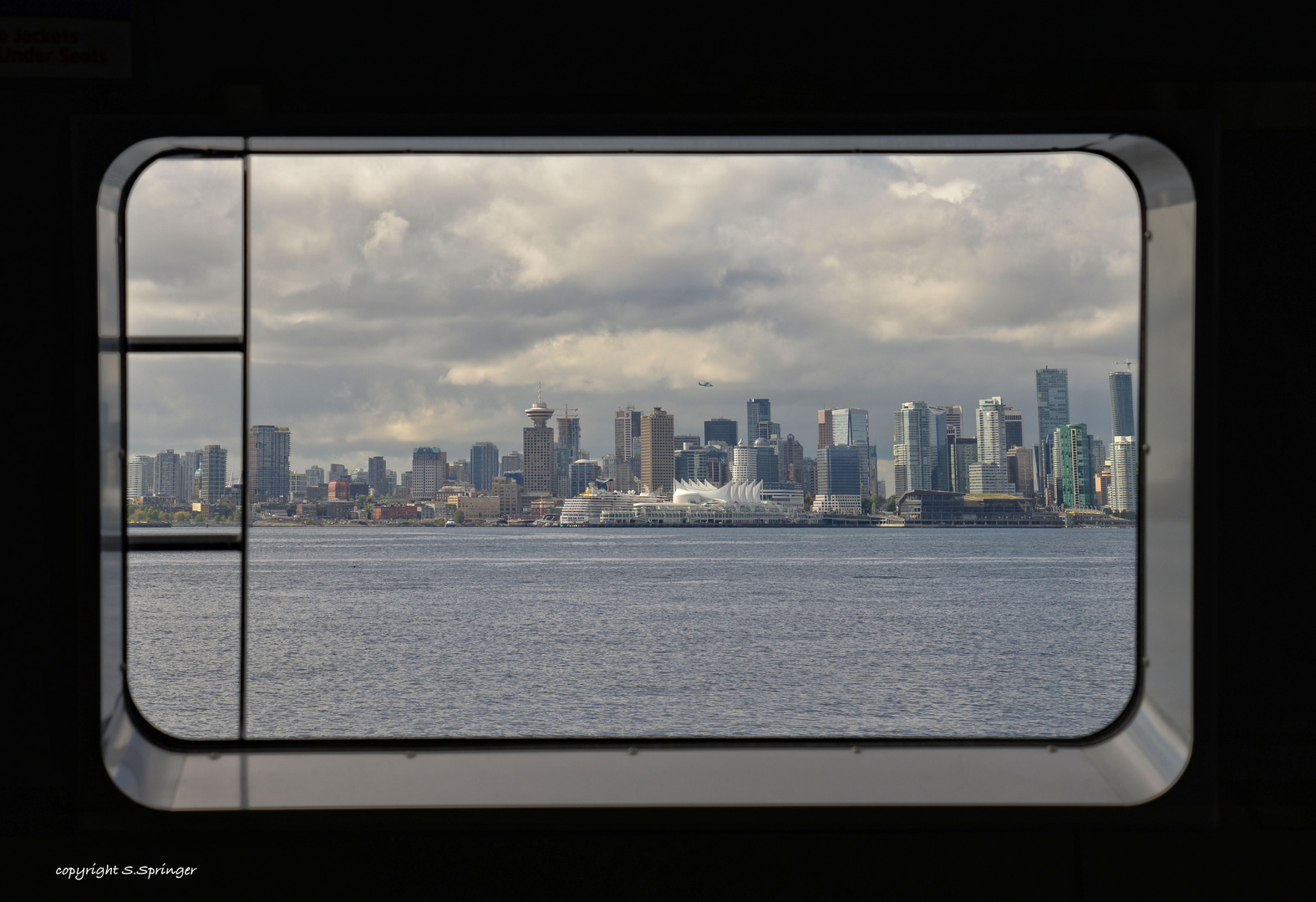 Lookout on the seabus on the way to Lansdale......