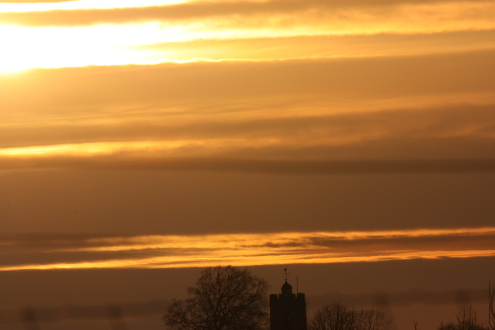 looling out to sherrington from the ouse