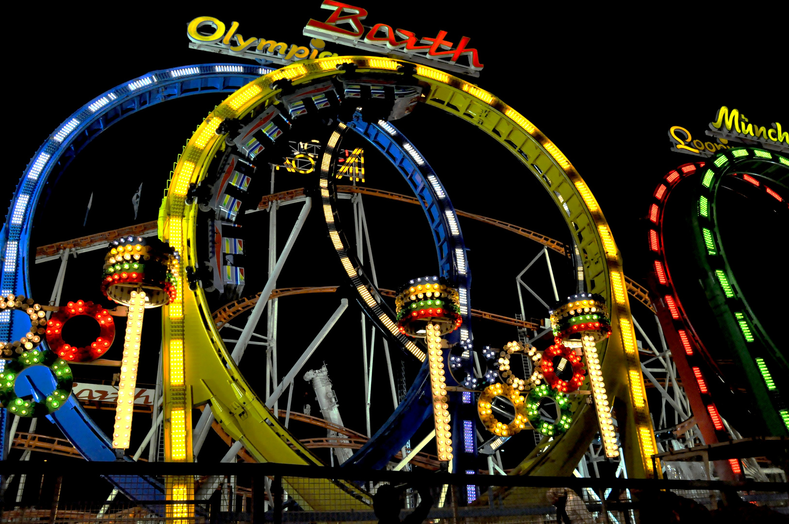 Looping auf dem Hamburger Dom