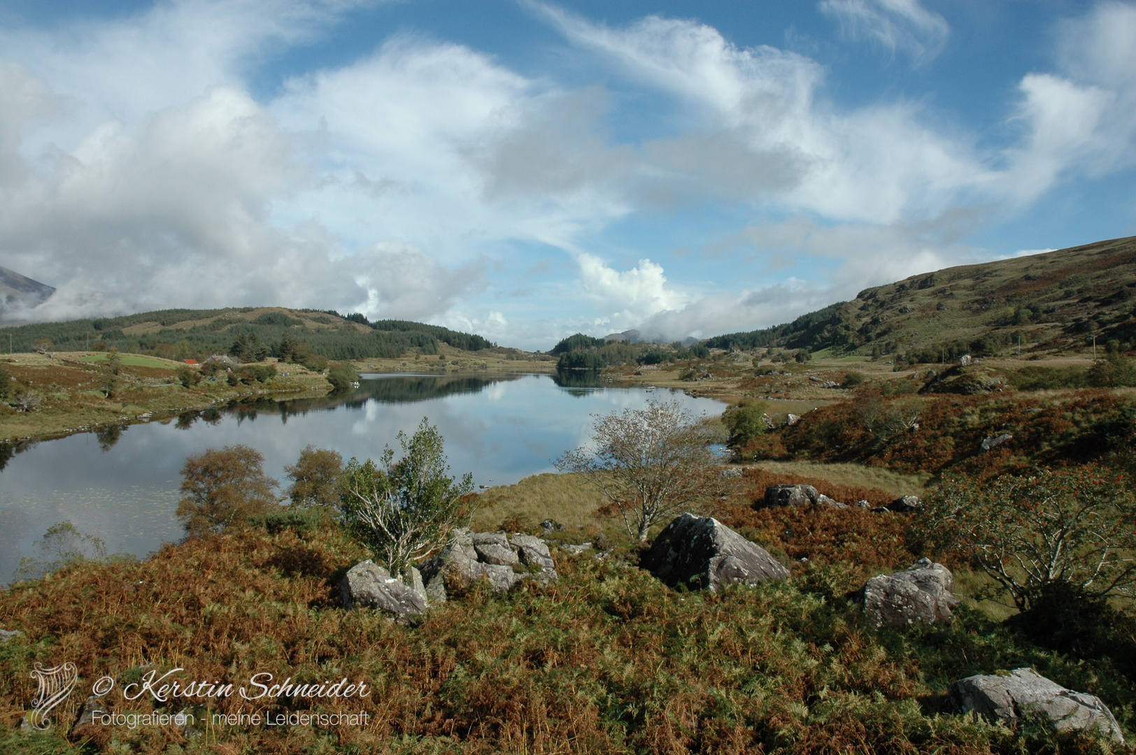 Looscaunagh Lough, Co. Kerry, Irland