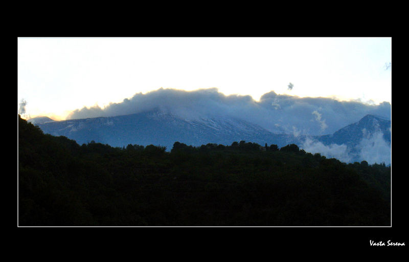 L'ora blu sull'Etna