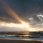 L'orage arrive sur l'océan