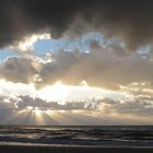 L'orage arrive sur l'océan