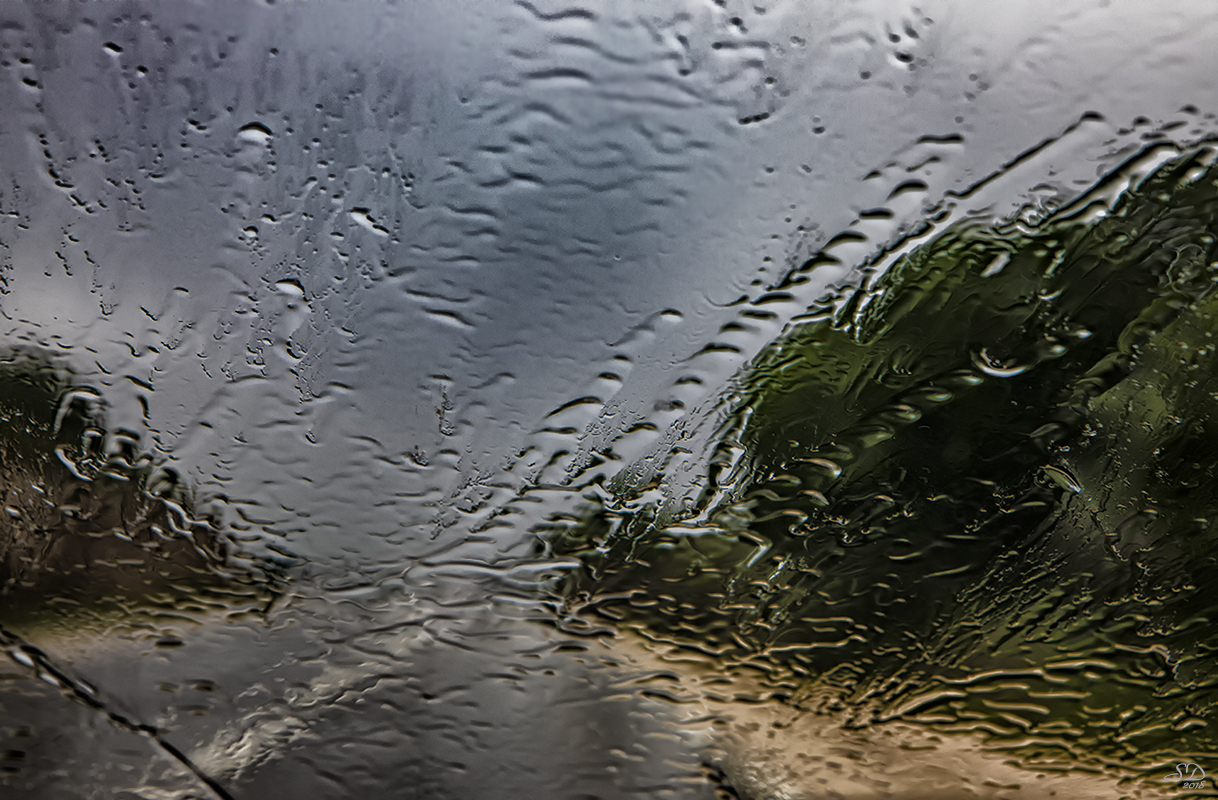 l'orage en voiture 