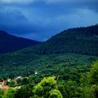 l'orage s'approche du Mont Sainte Odile