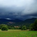 l'orage s'approche du Mont Sainte Odile'