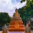 Lord Buddha in the Wat Prachum Sako complex