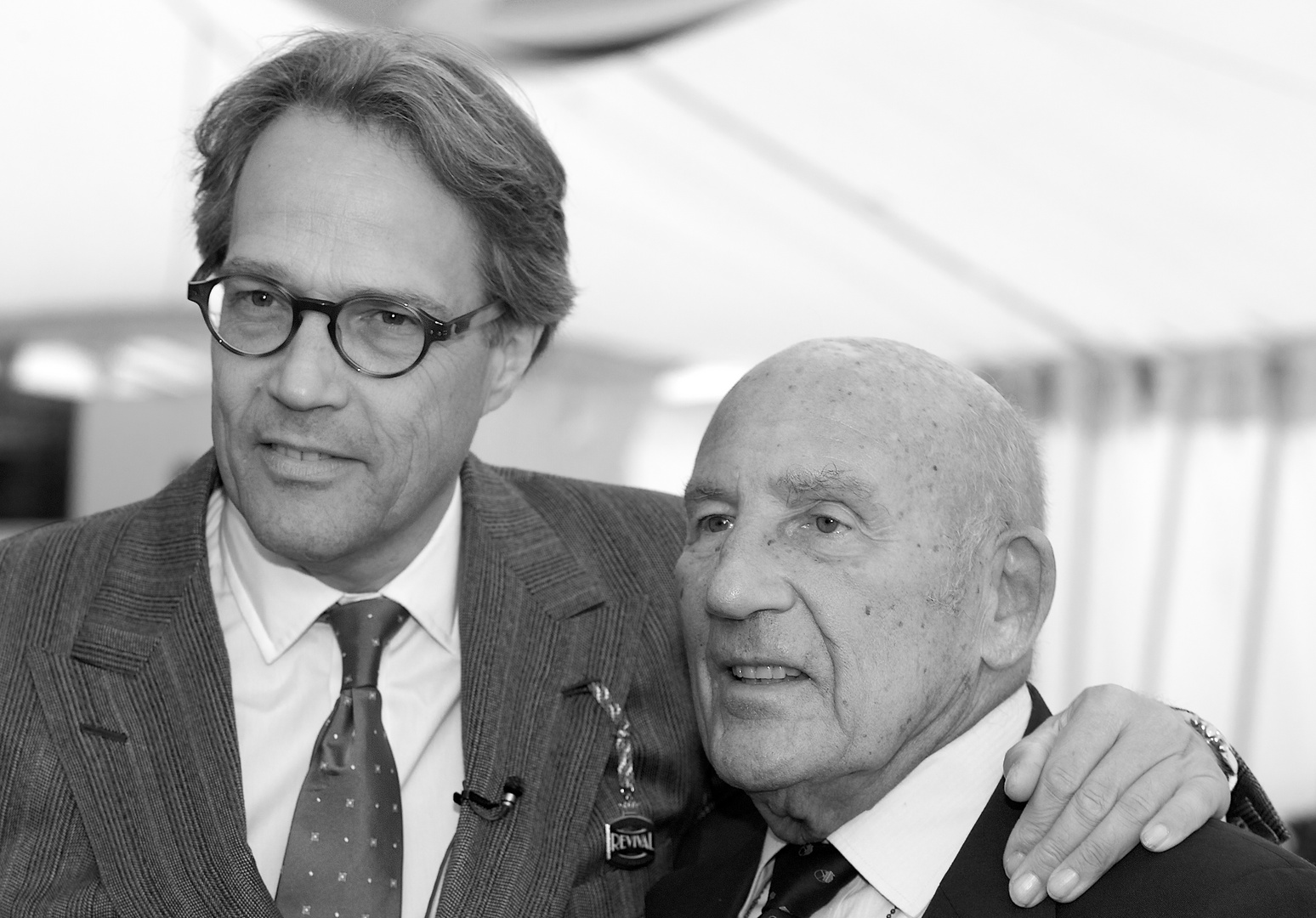 Lord March and Sir Stirling Moss,, Goodwood 2011