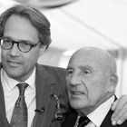 Lord March and Sir Stirling Moss,, Goodwood 2011