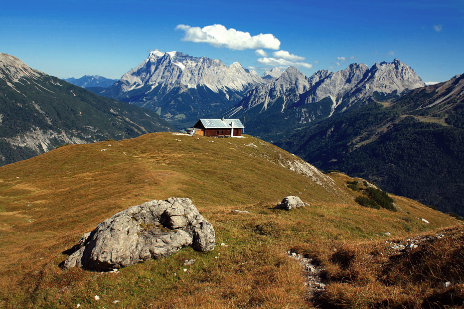 Loreahütte über dem Fernpass!