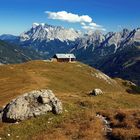 Loreahütte über dem Fernpass!