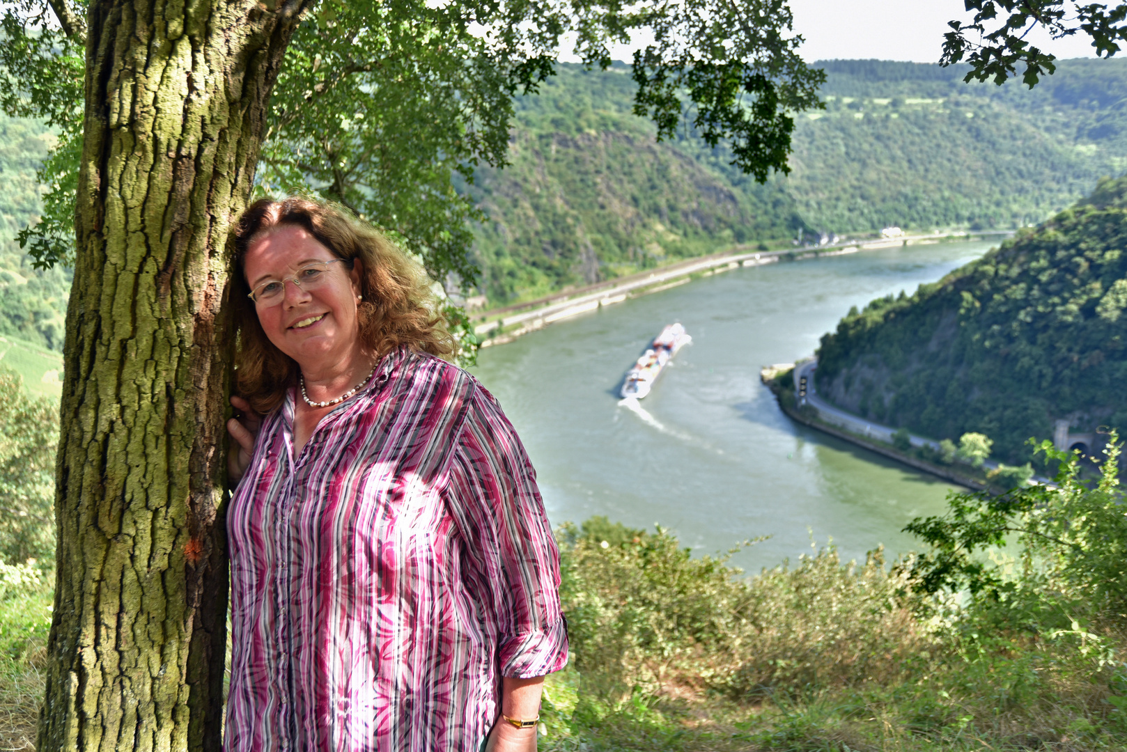 Loreley - hoch über dem Rheintal