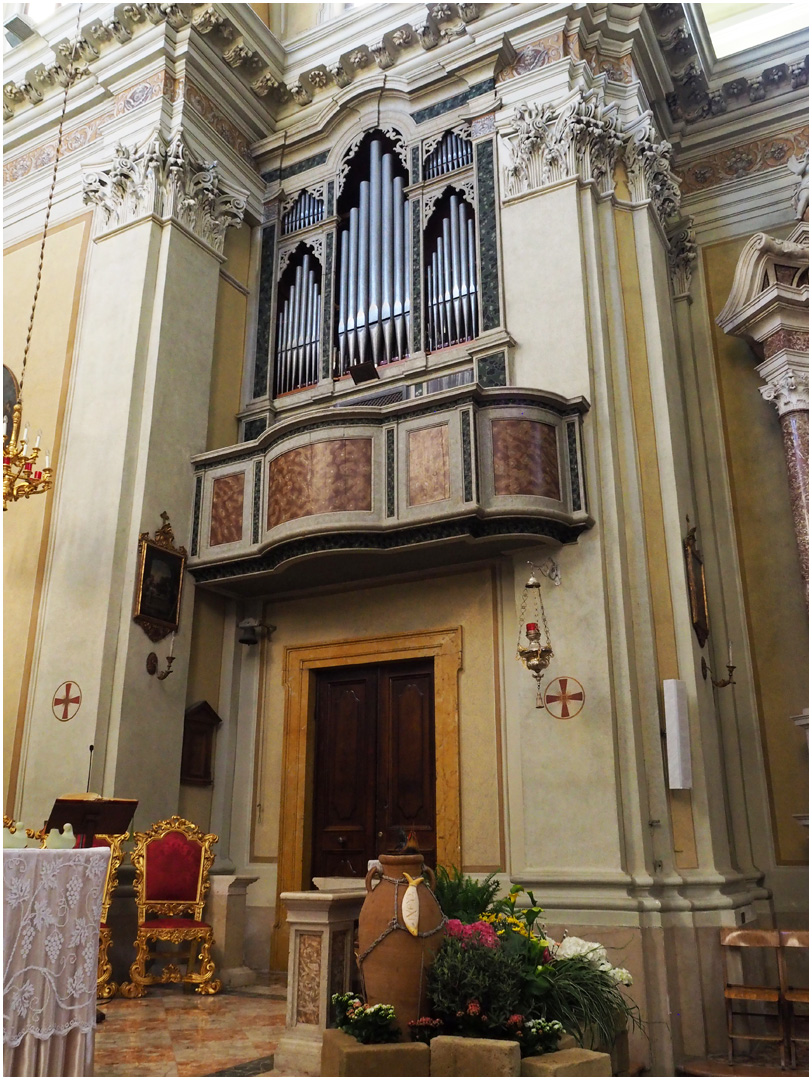 L’orgue de l’Eglise San Martino Vescovo de Moniga del Garda