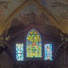 L’orgue et les vitraux ouest - Eglise Notre-Dame de l’Assomption