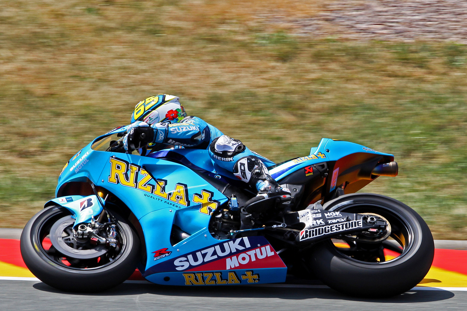 Loris Capirossi MotoGP Sachsenring 2010