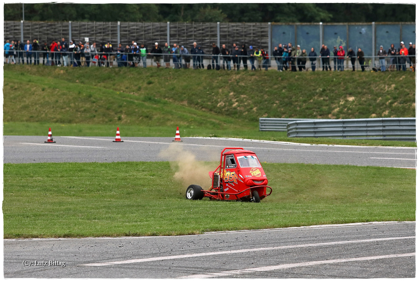 Loris Rosati dreht Donuts