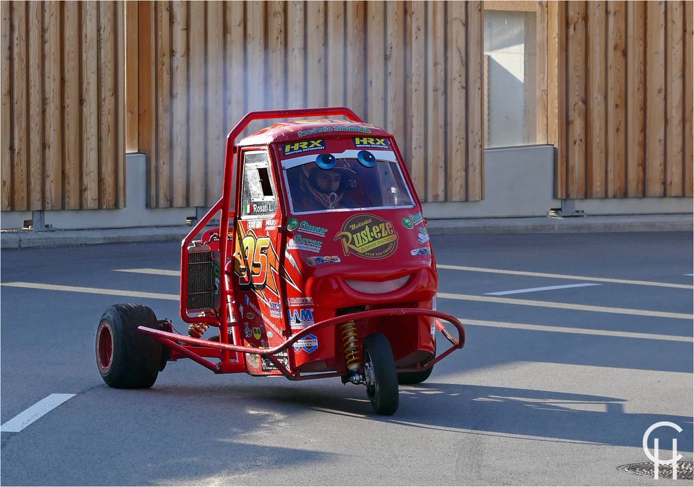 Loris Rosati mit der Racing Ape Foto & Bild rallye, sport, fahrzeuge