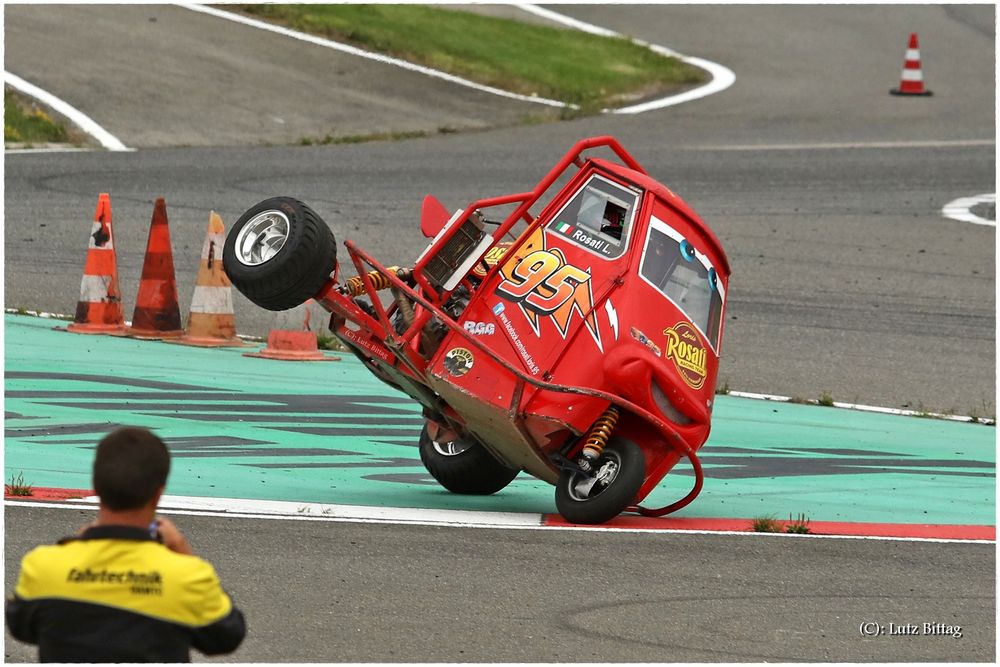 Loris Rosati und seine RennApe Foto & Bild sport, action, dynamik