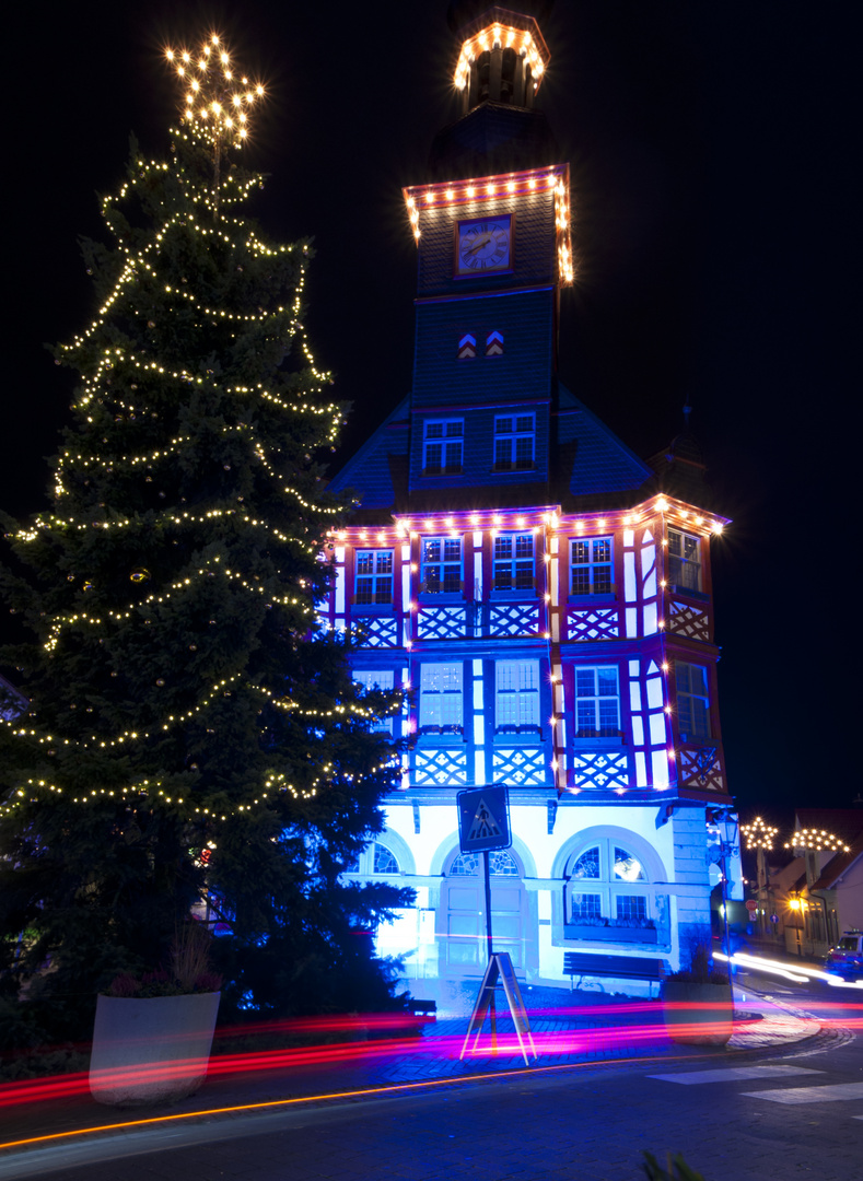 Lorsch by night (Weihnachtsmarkt)