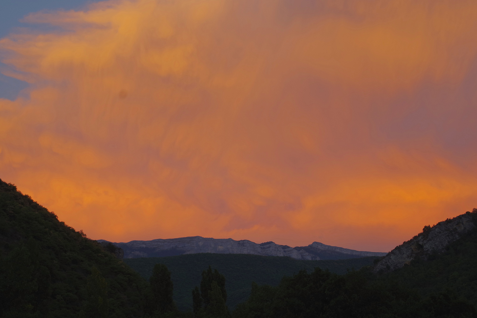 lorsque le soleil se couche on assiste parfois à la " magie "