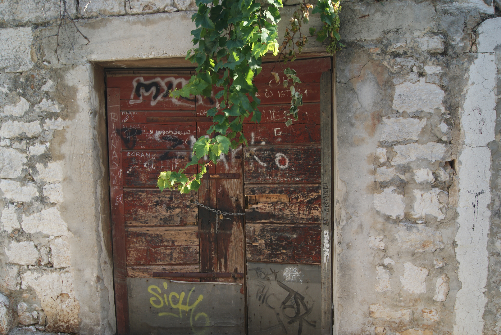 Lorsque les portes laissent l'homme et la nature s'exprimer librement