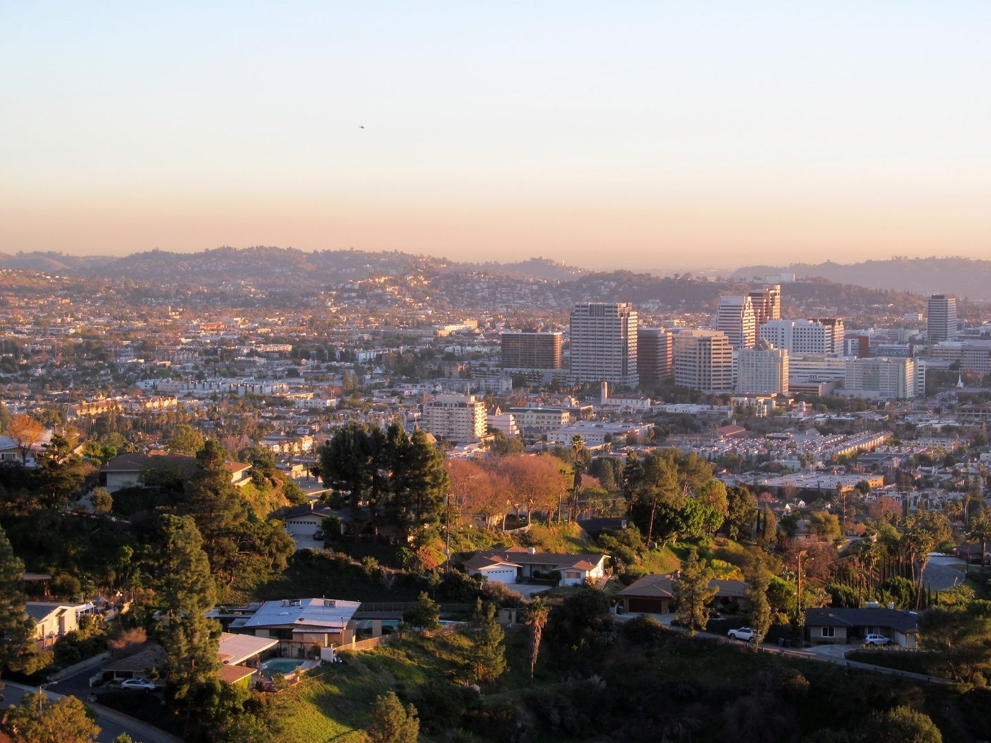 Los Angeles am frühen Abend