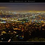 Los Angeles At Night. View from the Observatory