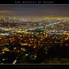 Los Angeles At Night. View from the Observatory