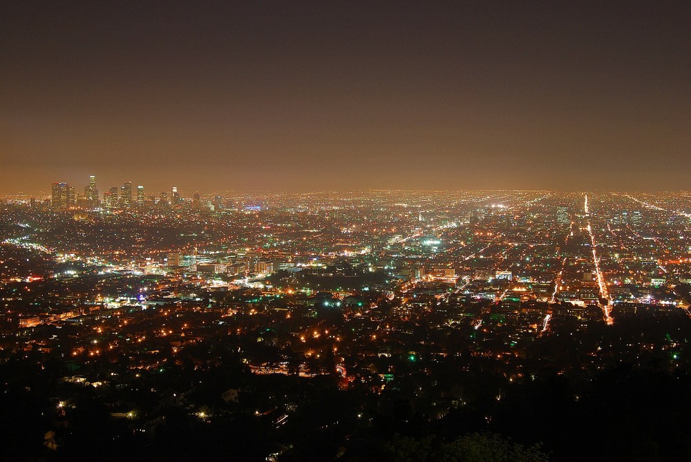 Los Angeles bei Nacht