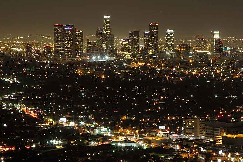 Los Angeles bei Nacht