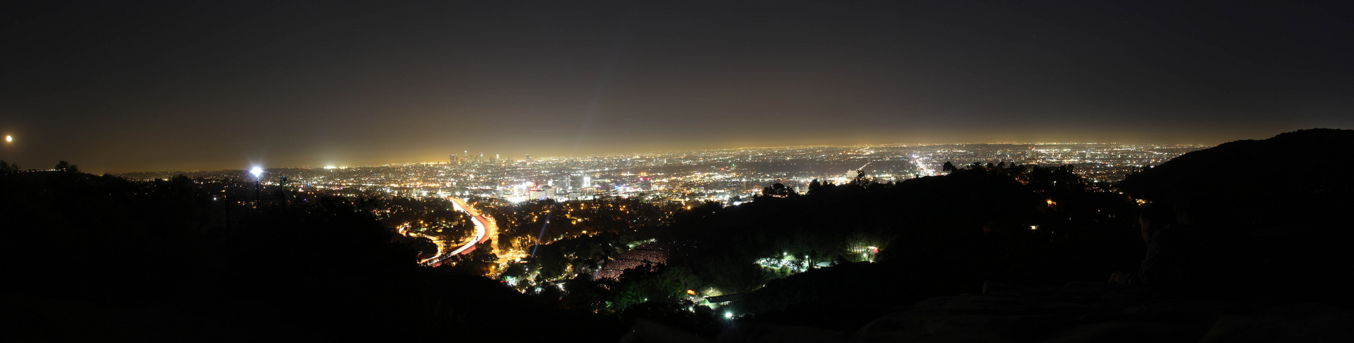 Los Angeles bei Nacht