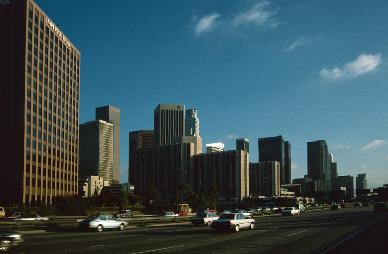 Los Angeles, CA - Harbor Freeway - 1990