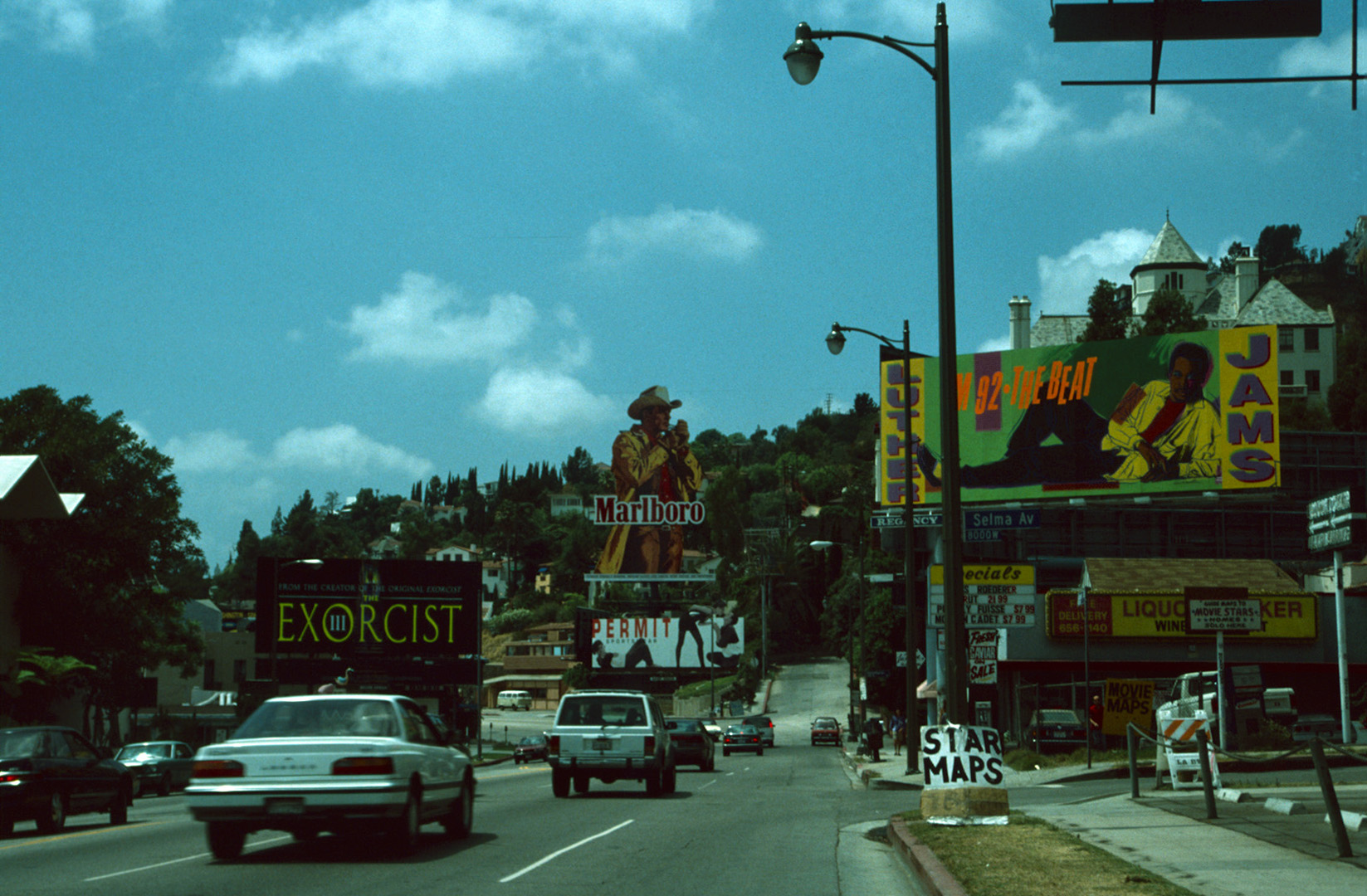 Los Angeles, CA - Sunset Strip - 1990