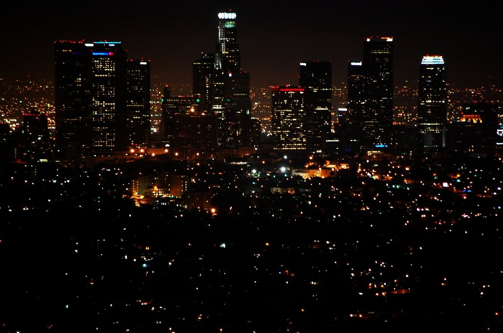 Los Angeles Downtown at Night